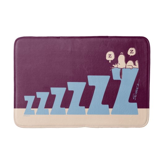 Tapis De Bain cacahuètes | Snoopy & Woodstock Nap (Devant)