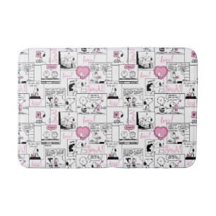 Tapis De Bain cacahuètes   Valentine Heart Love Motif