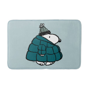 Tapis De Bain cacahuètes Veste Snoopy Winter Puffer