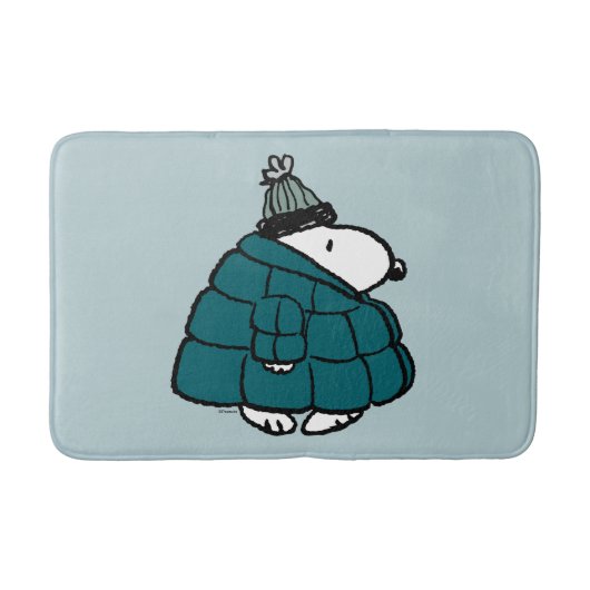 Tapis De Bain cacahuètes | Veste Snoopy Winter Puffer (Devant)