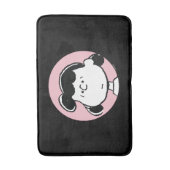 Tapis De Bain cacahuètes | Visages de Lucy (Devant (Vertical))