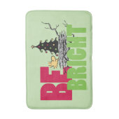 Tapis De Bain cacahuètes | Woodstock Noël Soyez brillant (Devant (Vertical))
