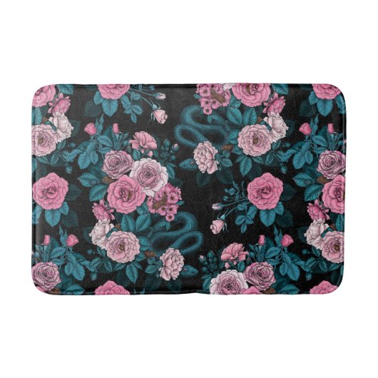 Tapis De Bain Caché en rose 2 (Devant)