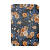 Tapis De Bain Caché en rose, orange et bleu (Devant (Vertical))