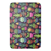 Tapis de Bain Cactus Kawaii (devant Vertical)