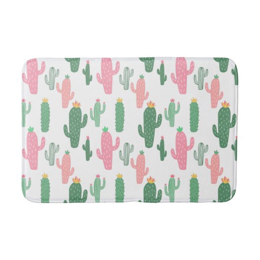 Tapis De Bain Cactus motif salle de bain pour enfants (Devant)