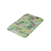 Tapis De Bain Cactus peint à la main : Vert désert (Angle)