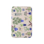 Tapis De Bain Cactus Succulent Plante de maison (Devant (Vertical))