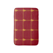 Tapis De Bain Cadeau de fleur (Devant (Vertical))