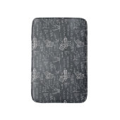Tapis De Bain Cadeau de l'enseignant en mathématiques de l'école (Devant (Vertical))