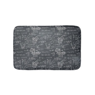 Tapis De Bain Cadeau de l'enseignant en mathématiques de l'école