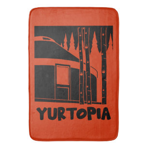 Tapis De Bain Cadeaux de la Vie des yourtes