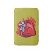 Tapis De Bain Cadeaux fraises (Devant (Vertical))