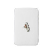 TAPIS DE BAIN ***CADILLAC CONDUCTEUR SANTA CLAUS*** (Devant (Vertical))