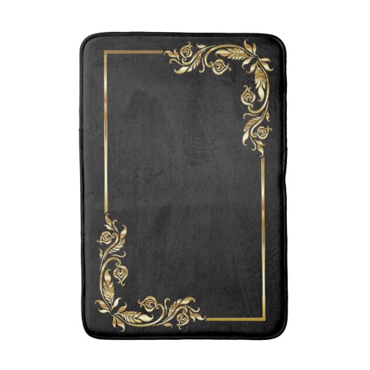 Tapis De Bain Cadre doré (Devant (Vertical))