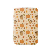 Tapis De Bain Café d'automne (Devant (Vertical))