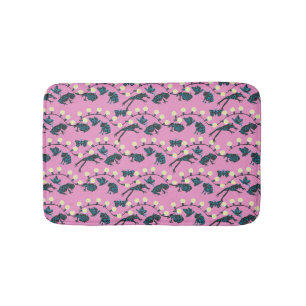Tapis De Bain Café Grenouille Rose