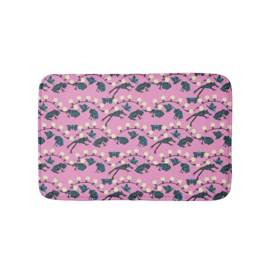 Tapis De Bain Café Grenouille Rose (Devant)