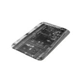 Tapis De Bain Café noir et blanc dans Montmartre, Paris (Angle)