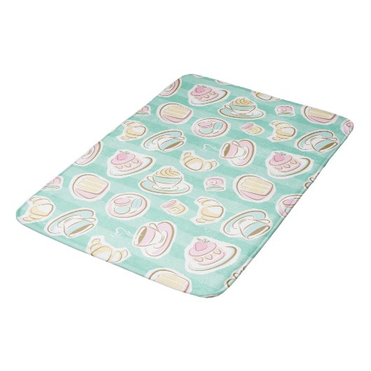 Tapis De Bain Café Paris (Angle)