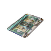 Tapis De Bain Cafés français : Versailles scène cosy. (Angle)