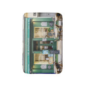 Tapis De Bain Cafés français : Versailles scène cosy. (Devant (Vertical))