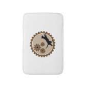 Tapis De Bain cage à moteur pour chien avec roues (Devant (Vertical))