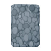 Tapis De Bain Cailloux d'art de la rivière bleue (Devant (Vertical))