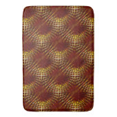 Tapis De Bain calandre dorée rougeâtre à l'air bouffé ou gonflé (devant Vertical)