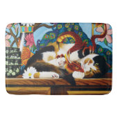 Tapis De Bain Calico Cat Dragon Rouge (Devant)