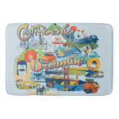 Tapis De Bain California Dreaming (Devant)