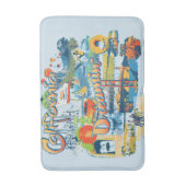 Tapis De Bain California Dreaming (Devant (Vertical))