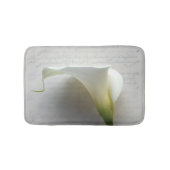 Tapis De Bain Calla lily sur l'ancien script (Devant)