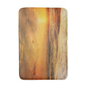 Tapis De Bain Calme coucher de soleil Ocean Beach Waves (Devant (Vertical))