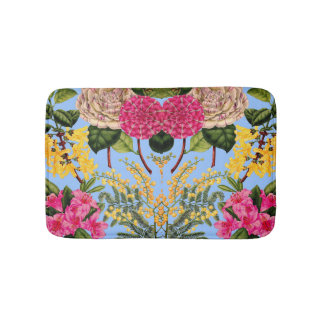 Tapis De Bain camélia, forsythia, rhododendron et acacia
