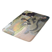 Tapis De Bain Camille Monet sur un banc Claude Monet (Angle)