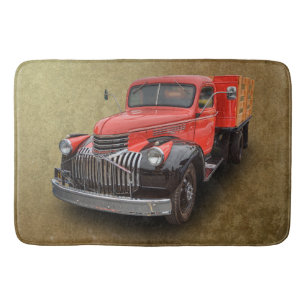 TAPIS DE BAIN CAMION 1947 D'ENJEU DE CHEVROLET