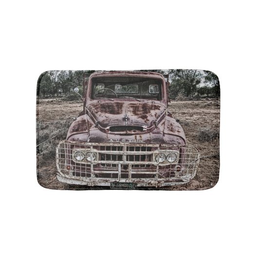 Tapis De Bain Camion vintage Austin (Devant)