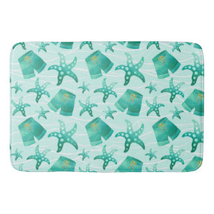 TAPIS DE BAIN CAMIONS DE BAIGNOIRE ET DE BAIGNOIRE EN ÉTÉ VERT