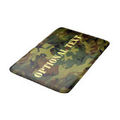 Tapis De Bain Cammo vert (Angle)