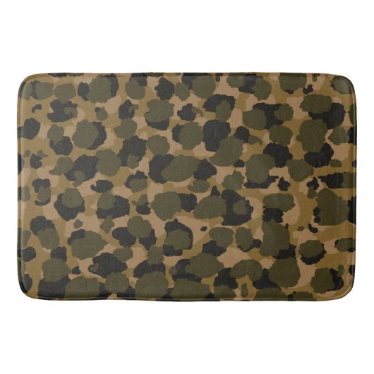 Tapis De Bain Camo Abstrait (Devant)