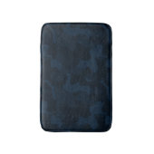 Tapis De Bain Camo Abstrait Bleu Foncé (Devant (Vertical))