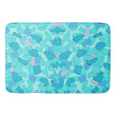 Tapis De Bain Camo Aqua (Devant)