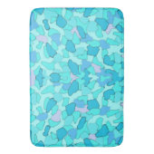 Tapis De Bain Camo Aqua (devant Vertical)