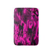 Tapis De Bain Camo rose étranger (Devant (Vertical))