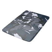 Tapis De Bain Camou bleu (Angle)