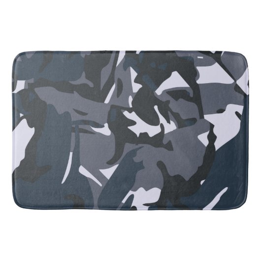 Tapis De Bain Camou bleu (Devant)