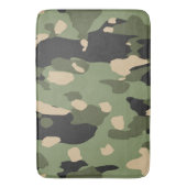 Tapis De Bain Camou vert (devant Vertical)