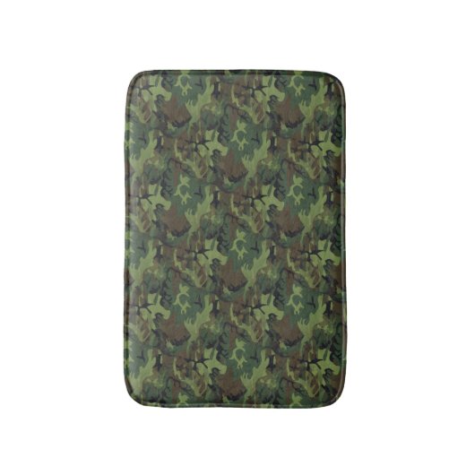 Tapis De Bain Camouflage (Devant (Vertical))