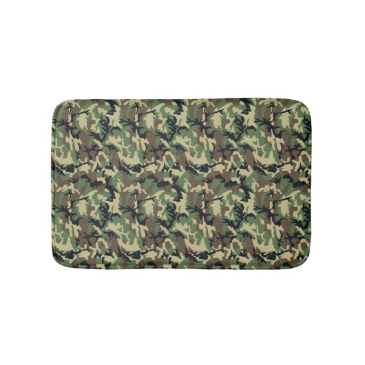 Tapis De Bain Camouflage de forêt (Devant)